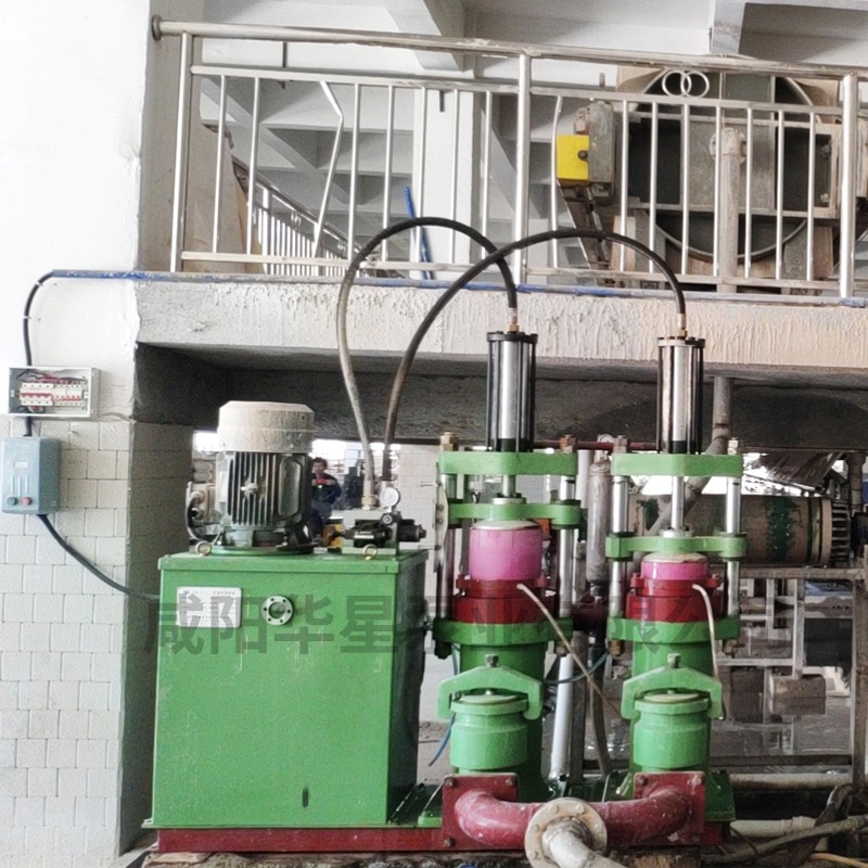 壓濾機節(jié)能進料泵，液壓陶瓷柱塞泥漿泵