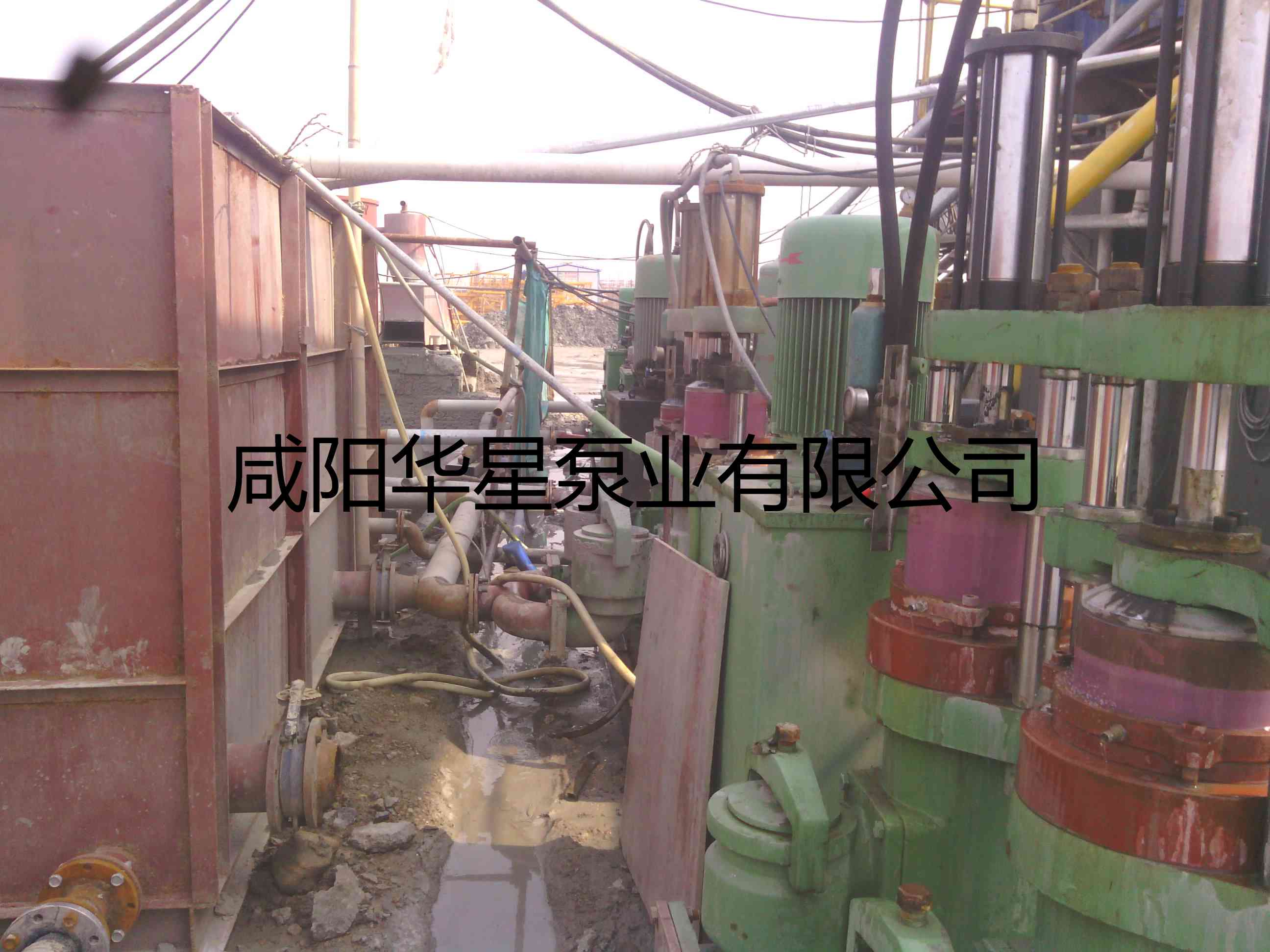 華星YBH300-40節(jié)能陶瓷柱塞泵打樁污泥使用現(xiàn)場(chǎng)--第二個(gè)現(xiàn)場(chǎng)-05